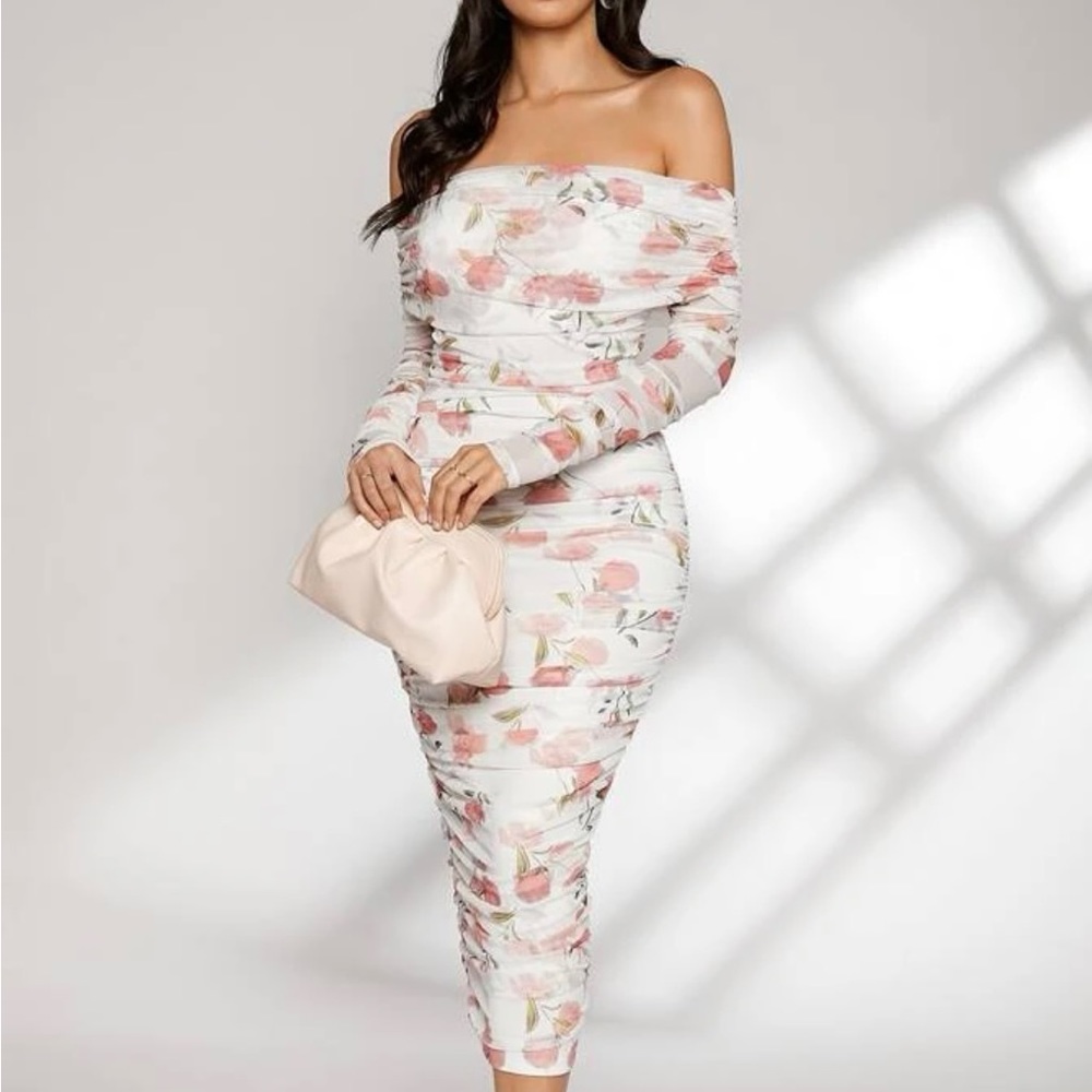 Off the shoulder dress